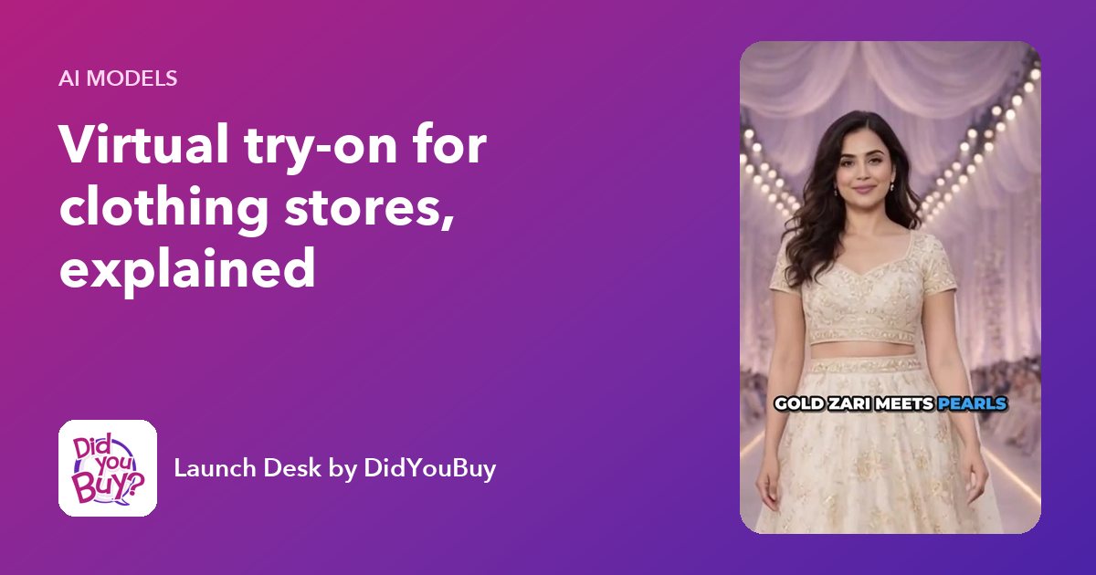 Virtual try-on for clothing stores: how AI models work, and when to use them