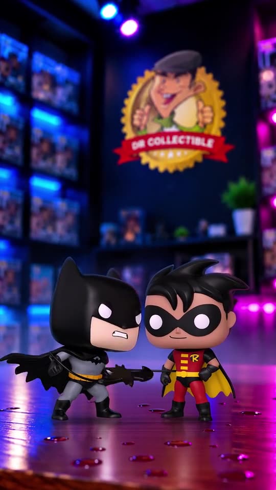 Video made with Launch Desk: Batman and Robin, face to face