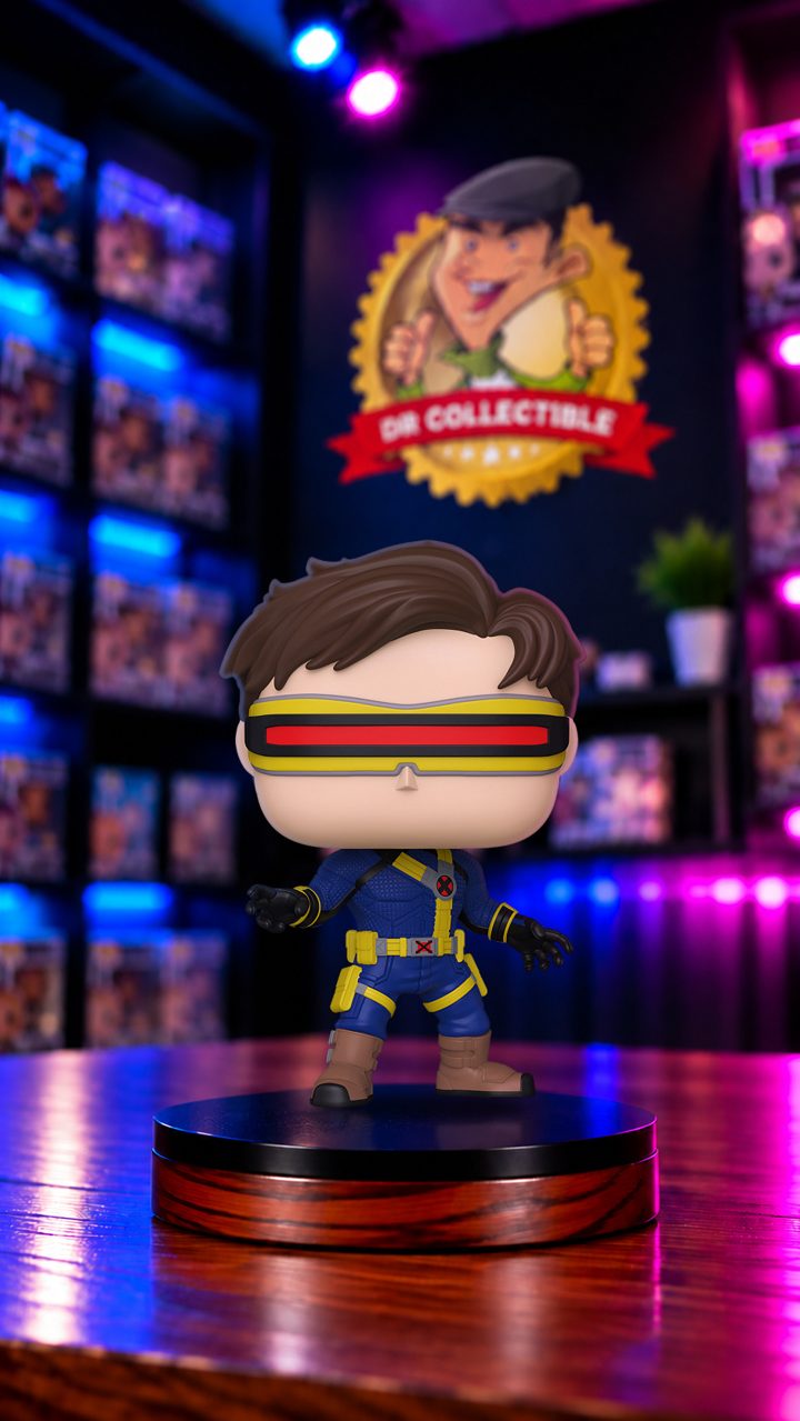 Cyclops figure in DrCollectible's themed studio scene