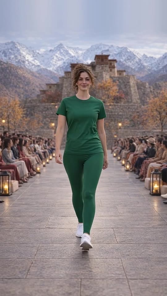 AI fashion model made with Launch Desk: A full outfit
