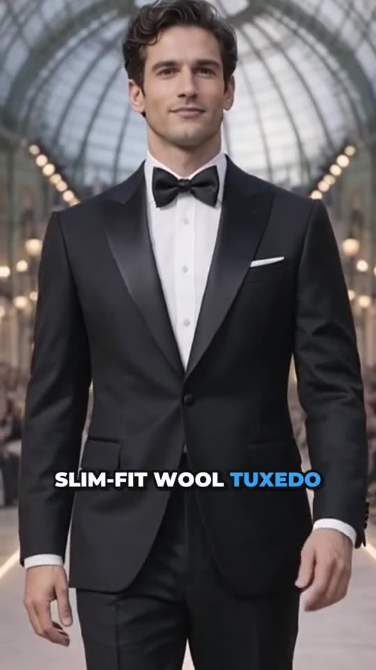 AI fashion model made with Launch Desk: Menswear on the runway